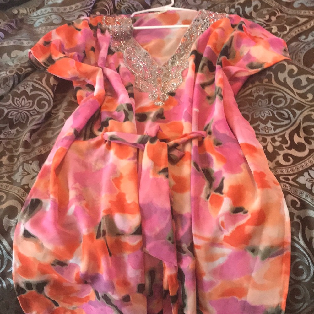 See through beach dress